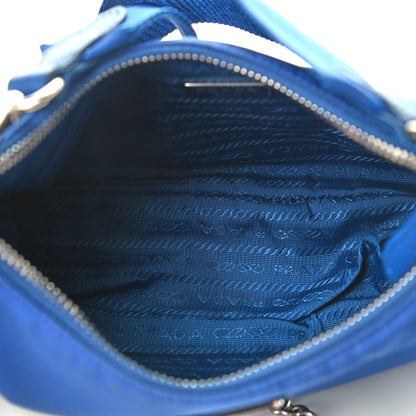 Prada Nylon Re-Edition 2005 Shoulder Bag Indaco 5 of 9