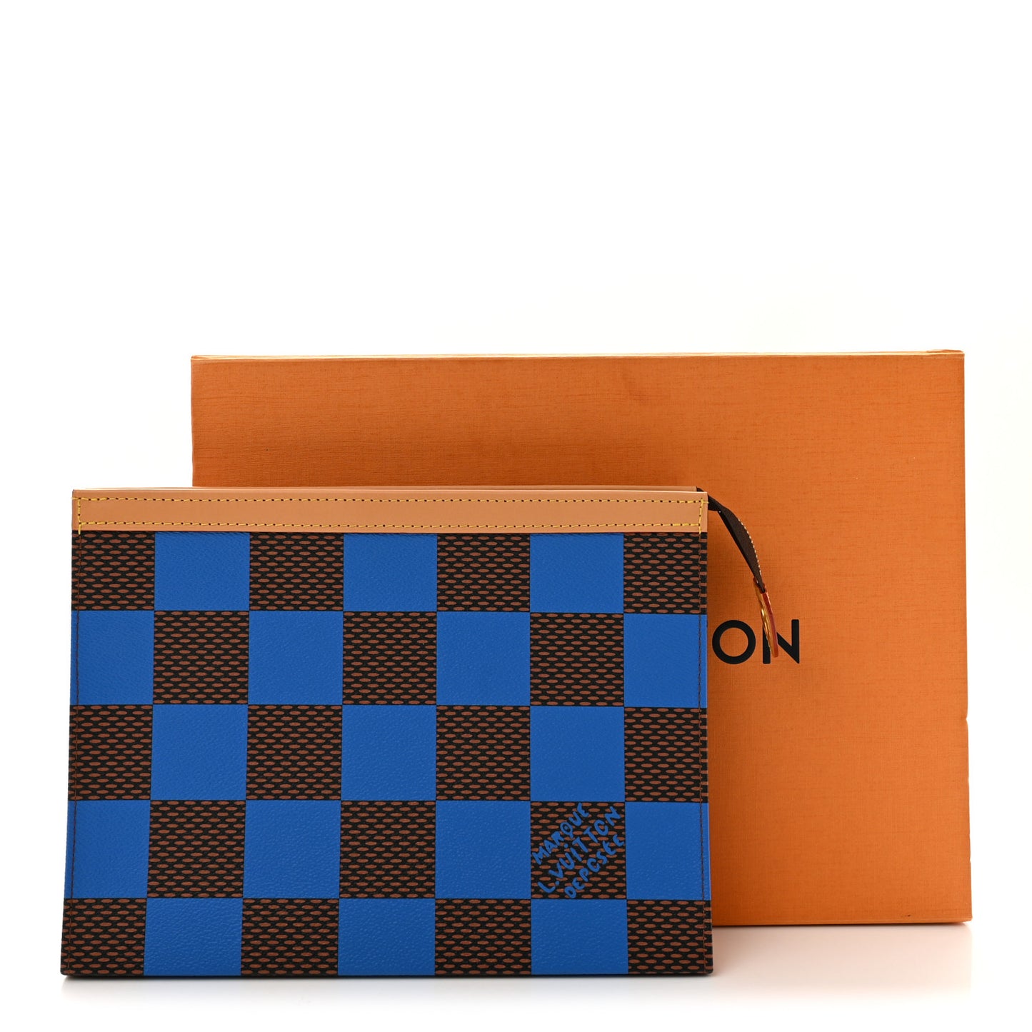 Damier Pop Pochette Voyage MM Blue