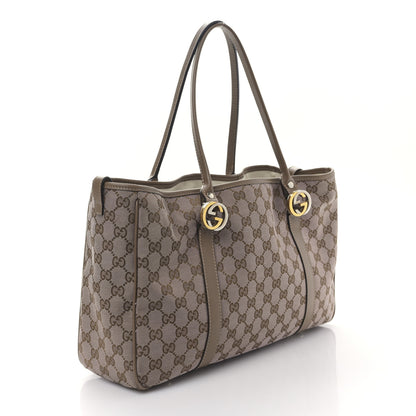 Gucci Monogram Medium Twins Tote Purple 3 of 9