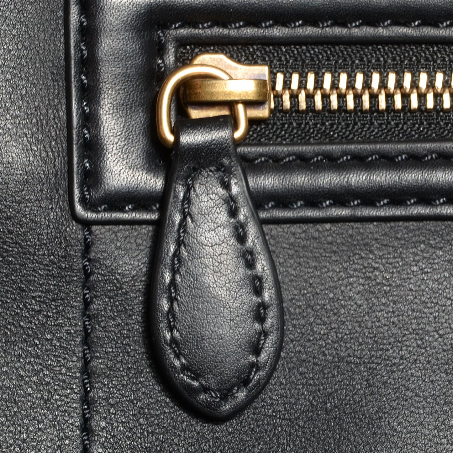 Smooth Calfskin Mini Luggage Black