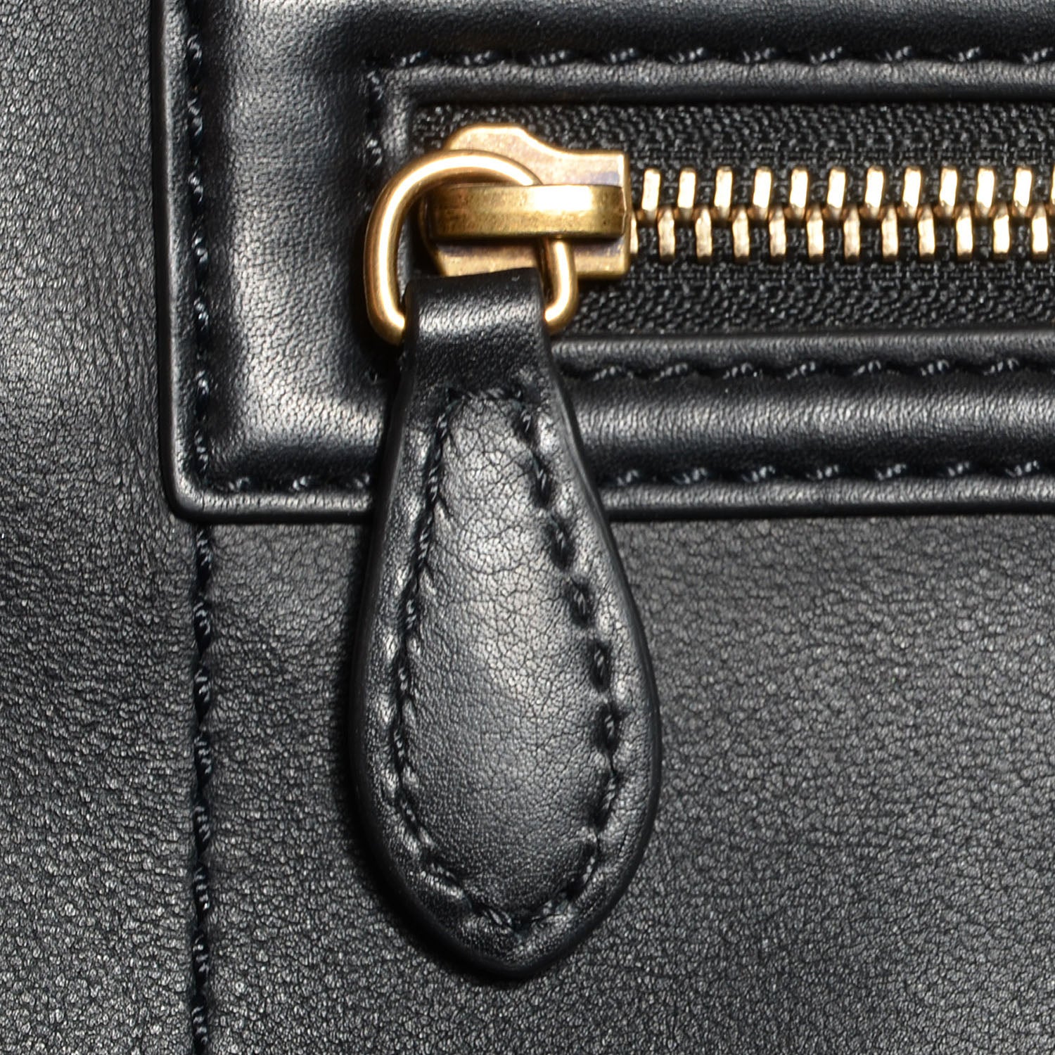 Celine Smooth Calfskin Mini Luggage Black 8 of 8