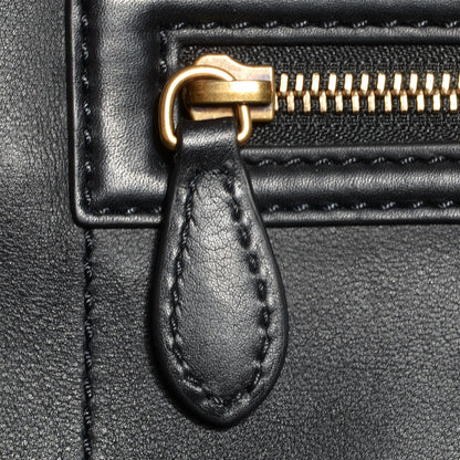 Celine Smooth Calfskin Mini Luggage Black 8 of 8