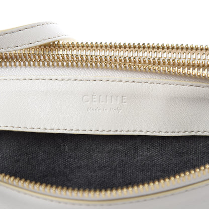 Celine Goatskin Large Trio Crossbody Bag White 6 of 9