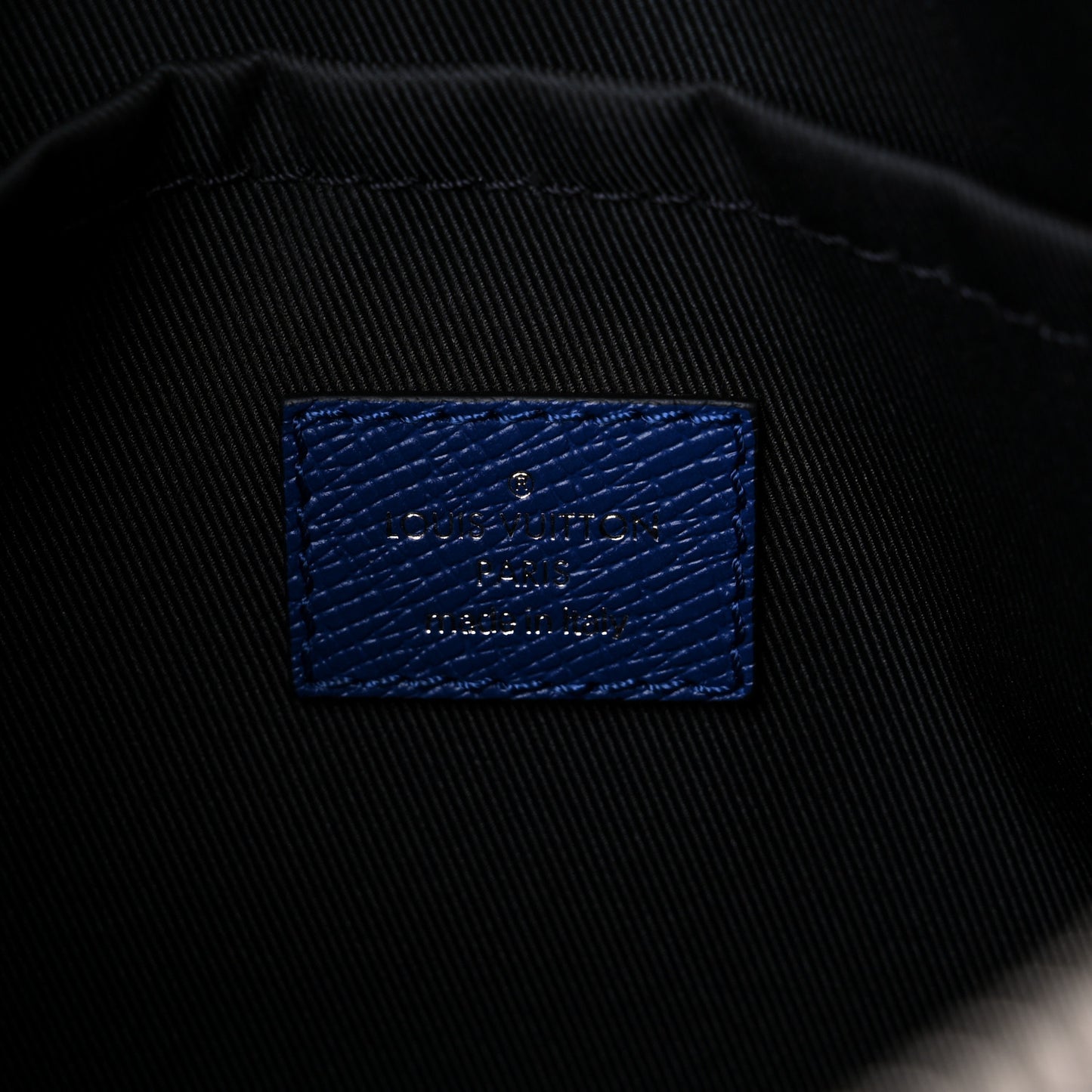 Taiga Monogram Outdoor Messenger Cobalt