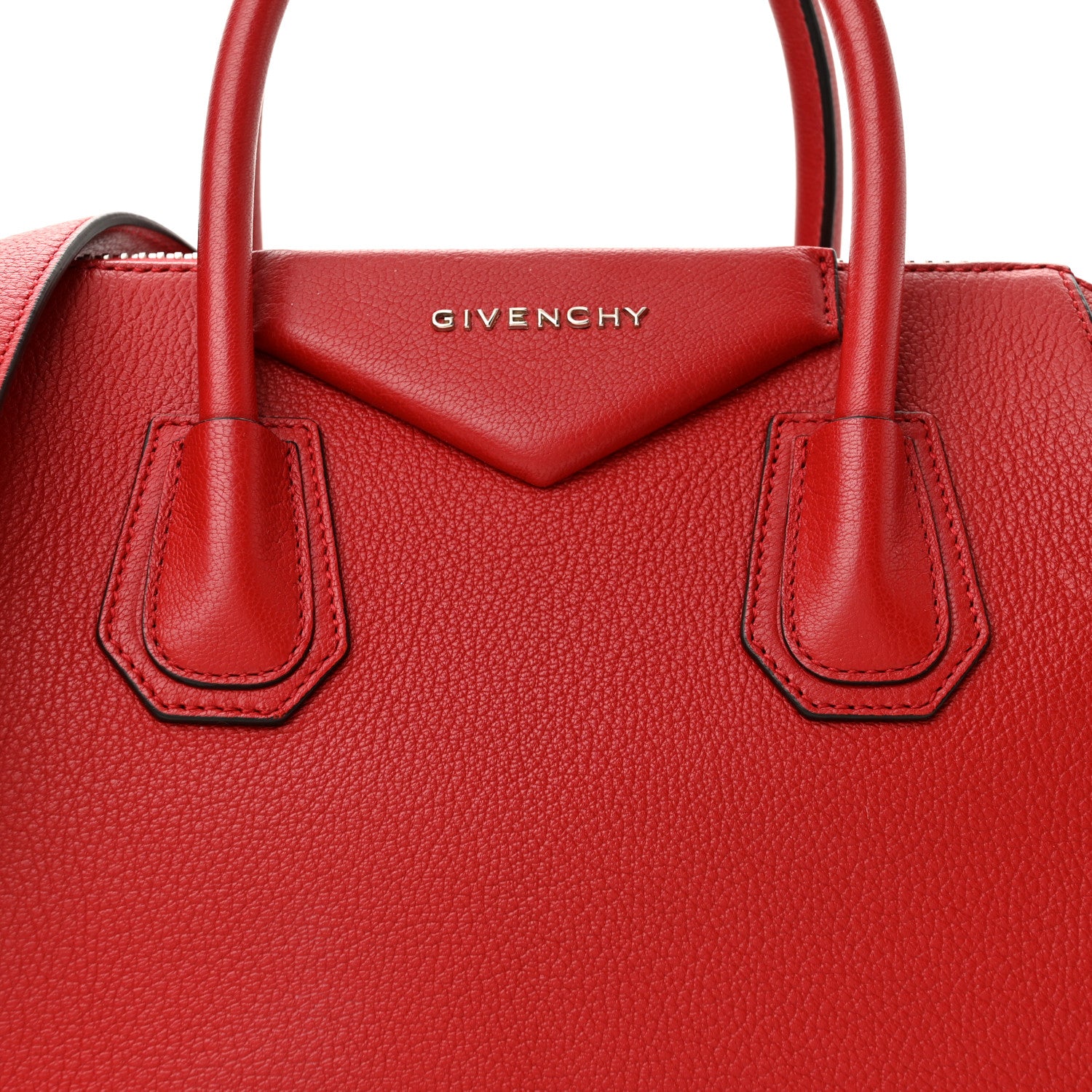 Givenchy Sugar Goatskin Small Antigona Vermillon 8 of 10