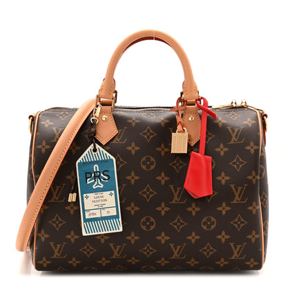 Louis Vuitton Monogram Speedy Soft 30 Crafty Red 1 of 10