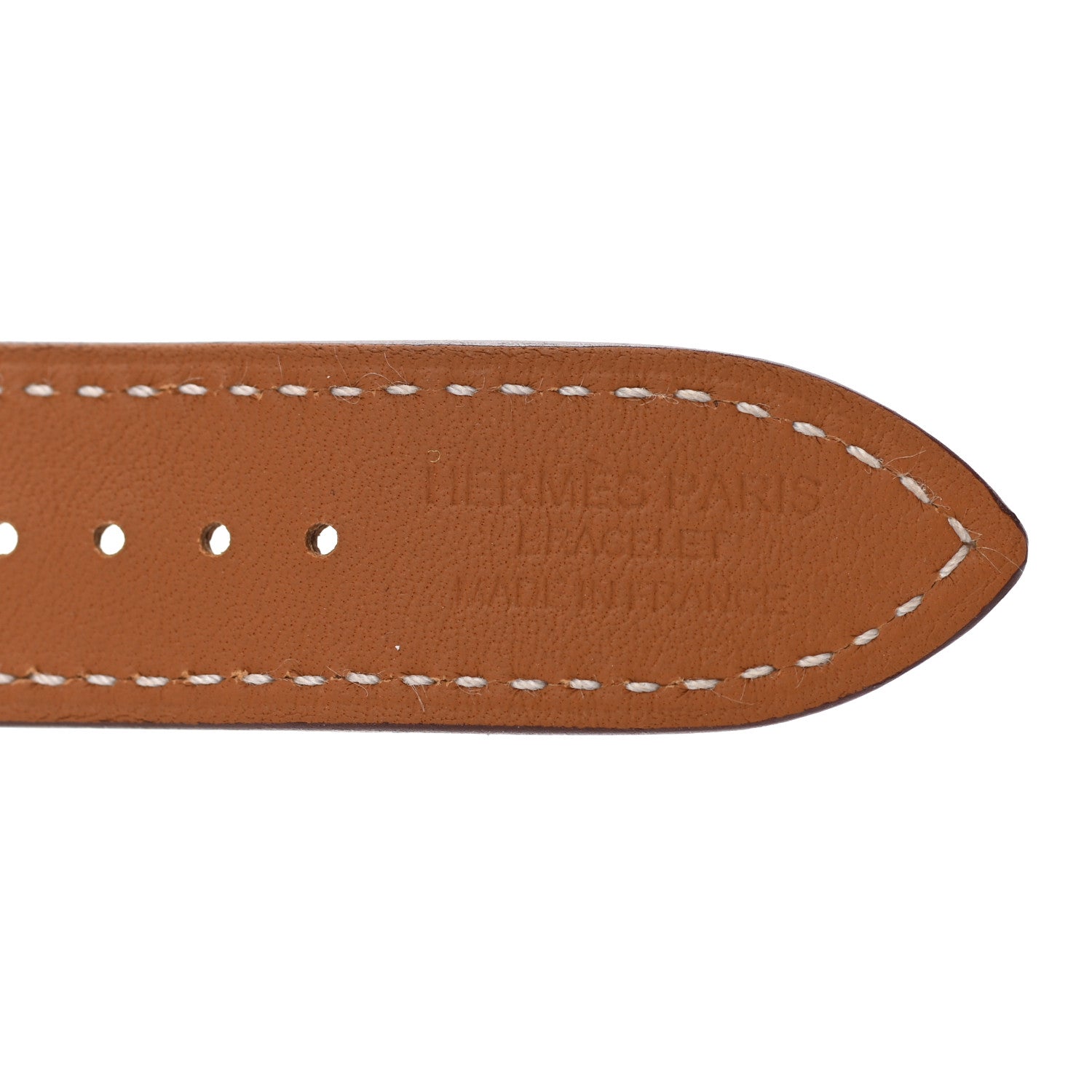Hermes Barenia 40mm Apple Watch Double Tour Band Fauve 4 of 4