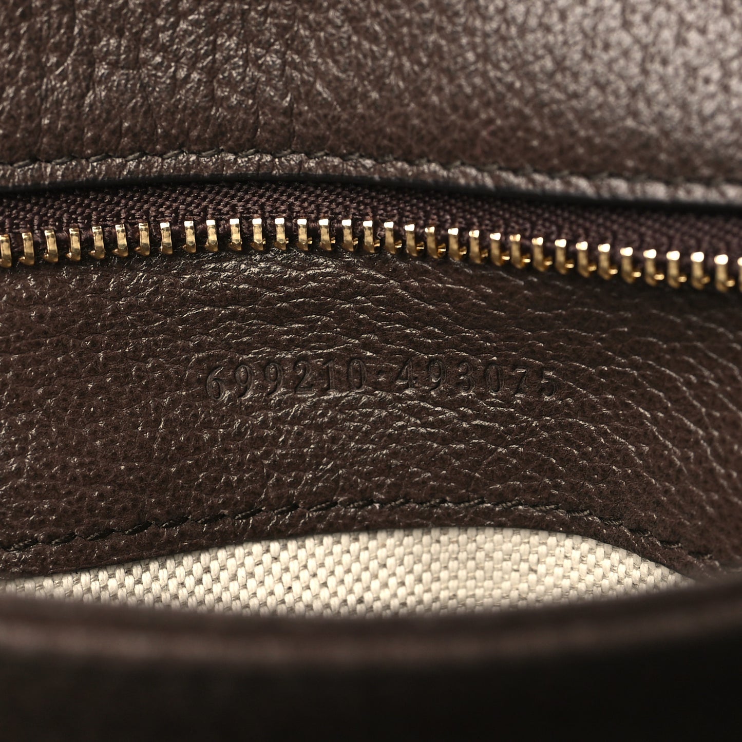 GG Supreme Monogram Textured Dollar Calfskin Web Medium Blondie Shoulder Flap Bag Beige Ebony New Acero