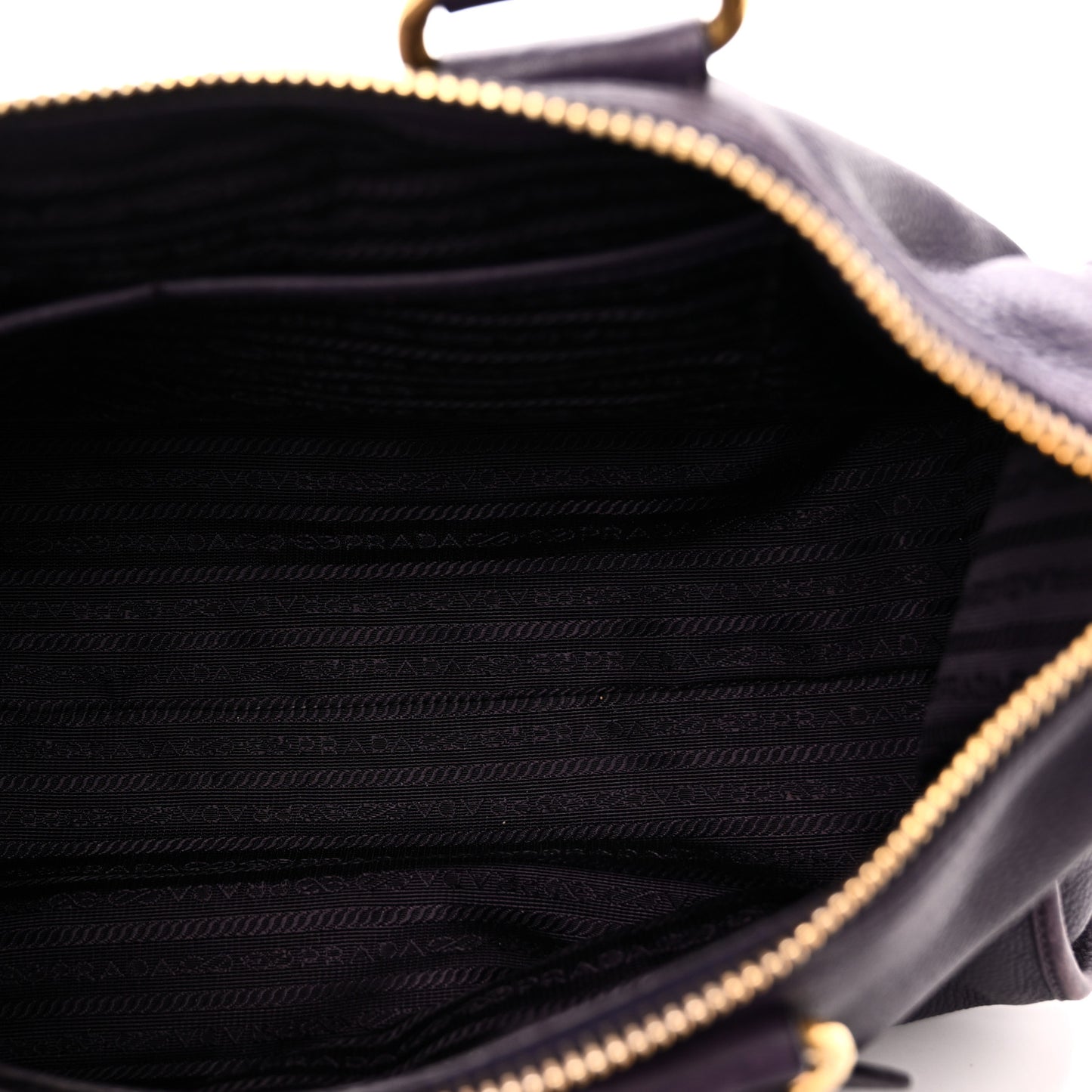 Vitello Daino Shopping Satchel Uva