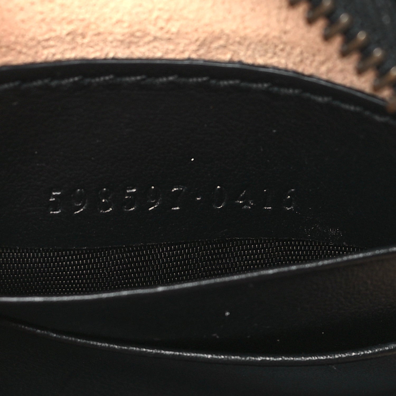 Gucci Calfskin Matelasse Mini GG Marmont Crossbody Bag Black 7 of 9