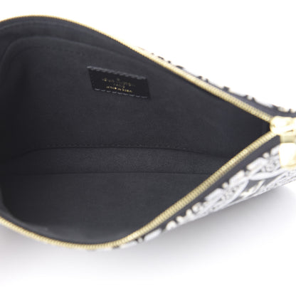 Louis Vuitton Jacquard Since 1854 Neverfull MM GM Pochette Grey 4 of 6