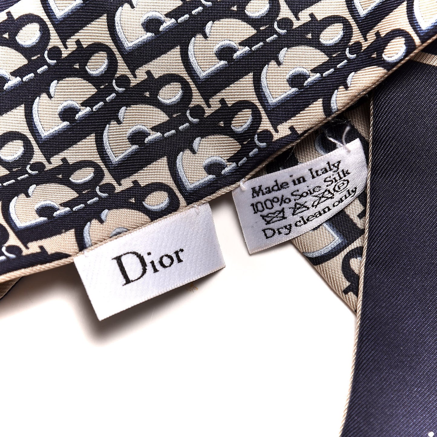 Silk Oblique Mitzah Scarf Blue