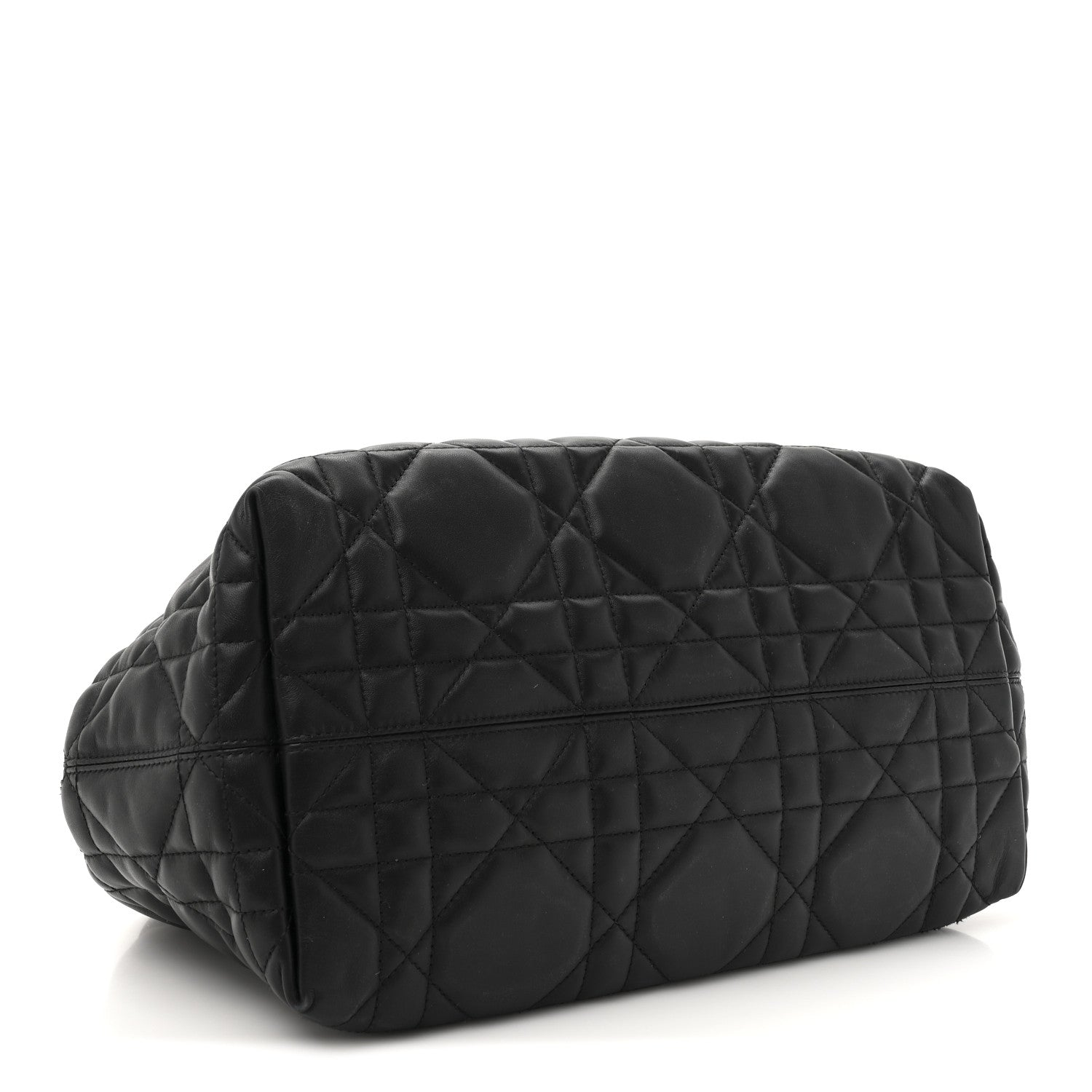 Christian Dior Calfskin Macrocannage Medium Toujours Black 5 of 11