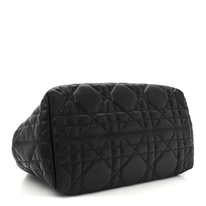 Christian Dior Calfskin Macrocannage Medium Toujours Black 5 of 11