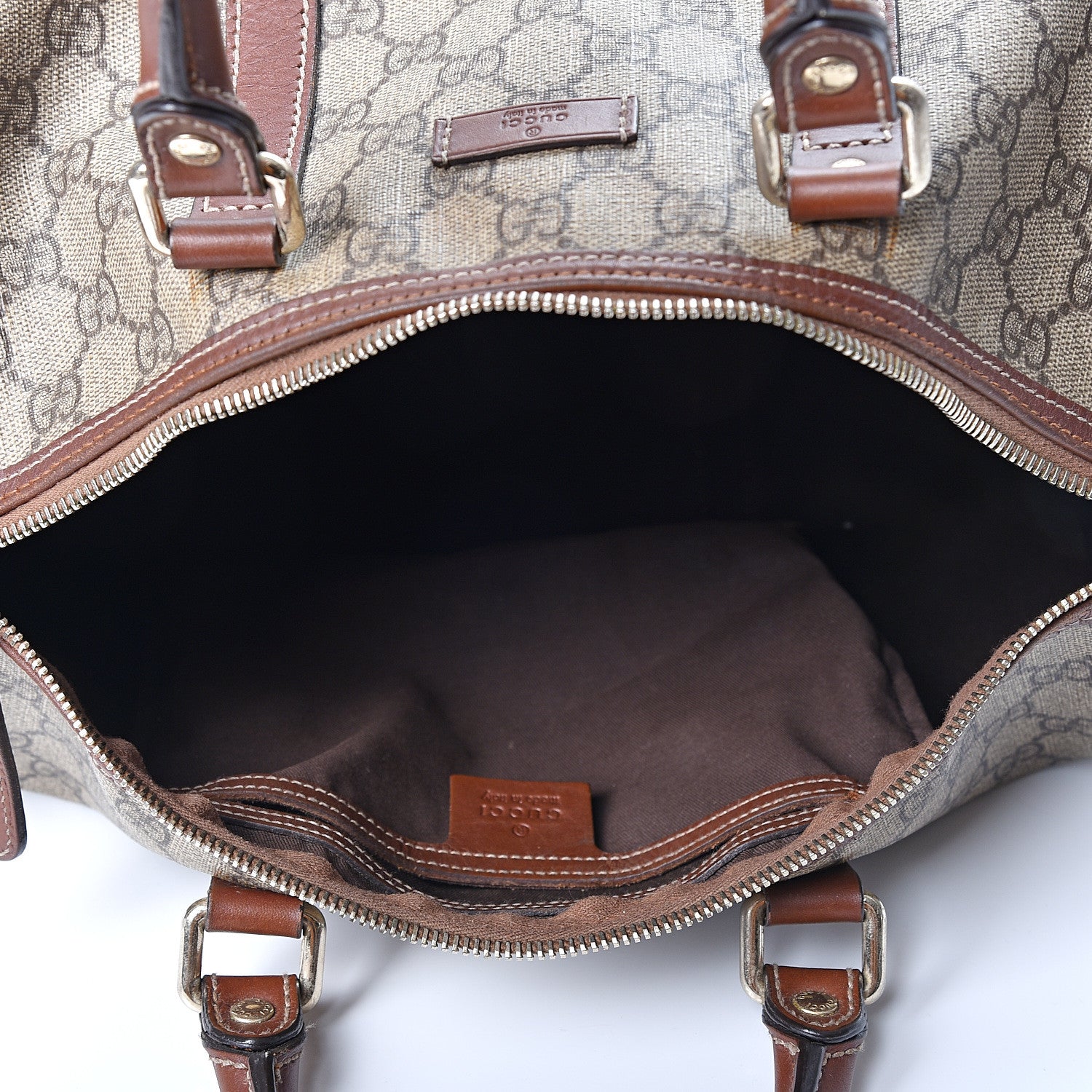 Gucci GG Plus Monogram Medium Joy Boston Brown 4 of 9