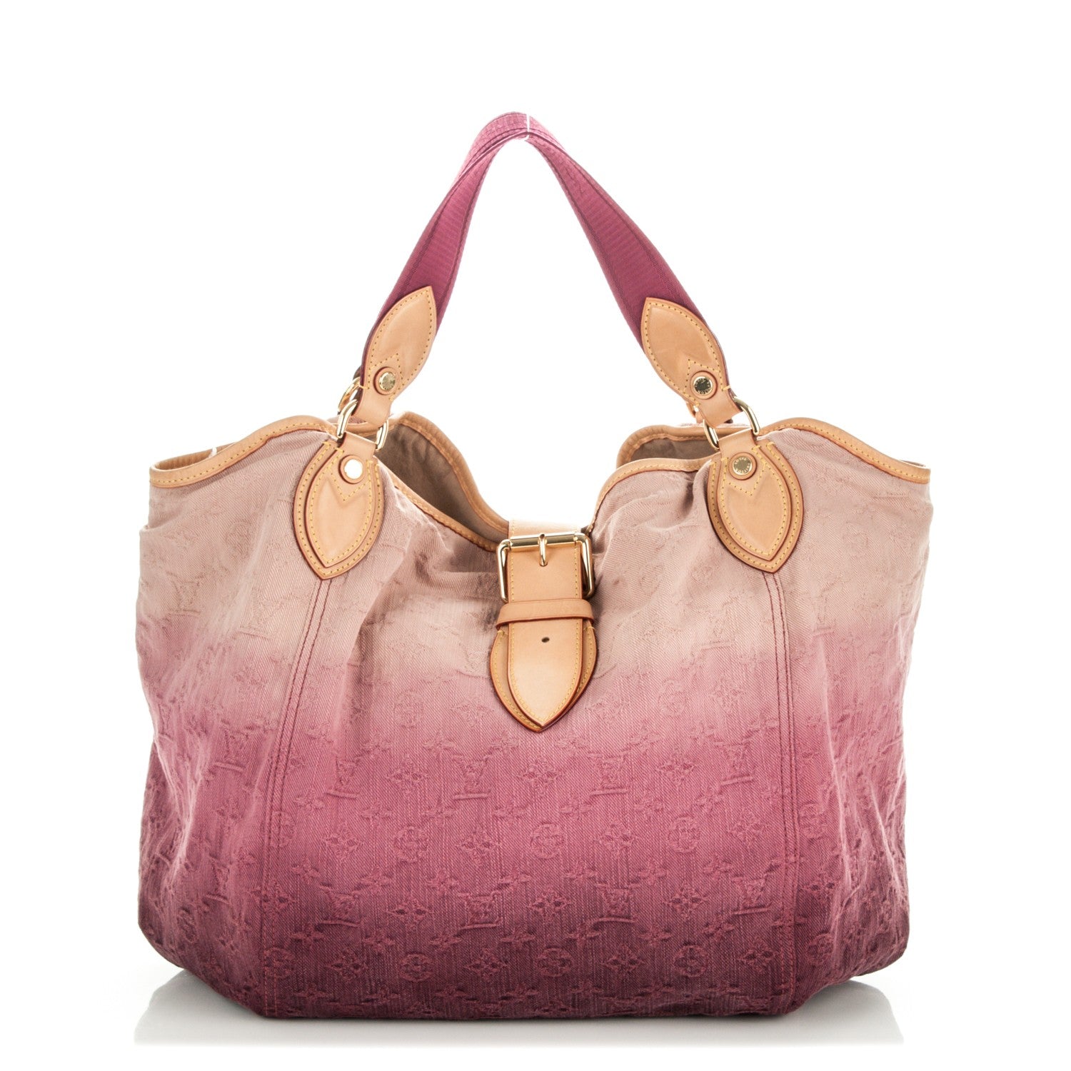 Louis Vuitton Denim Quilted Monogram Sunbeam Rouge Fauviste 1 of 7