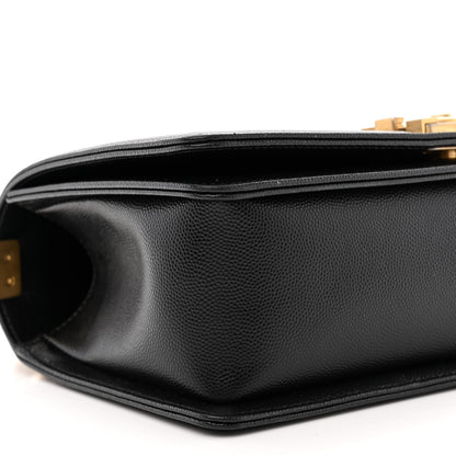Chanel Caviar Quilted Medium Boy Flap Black 9 of 10