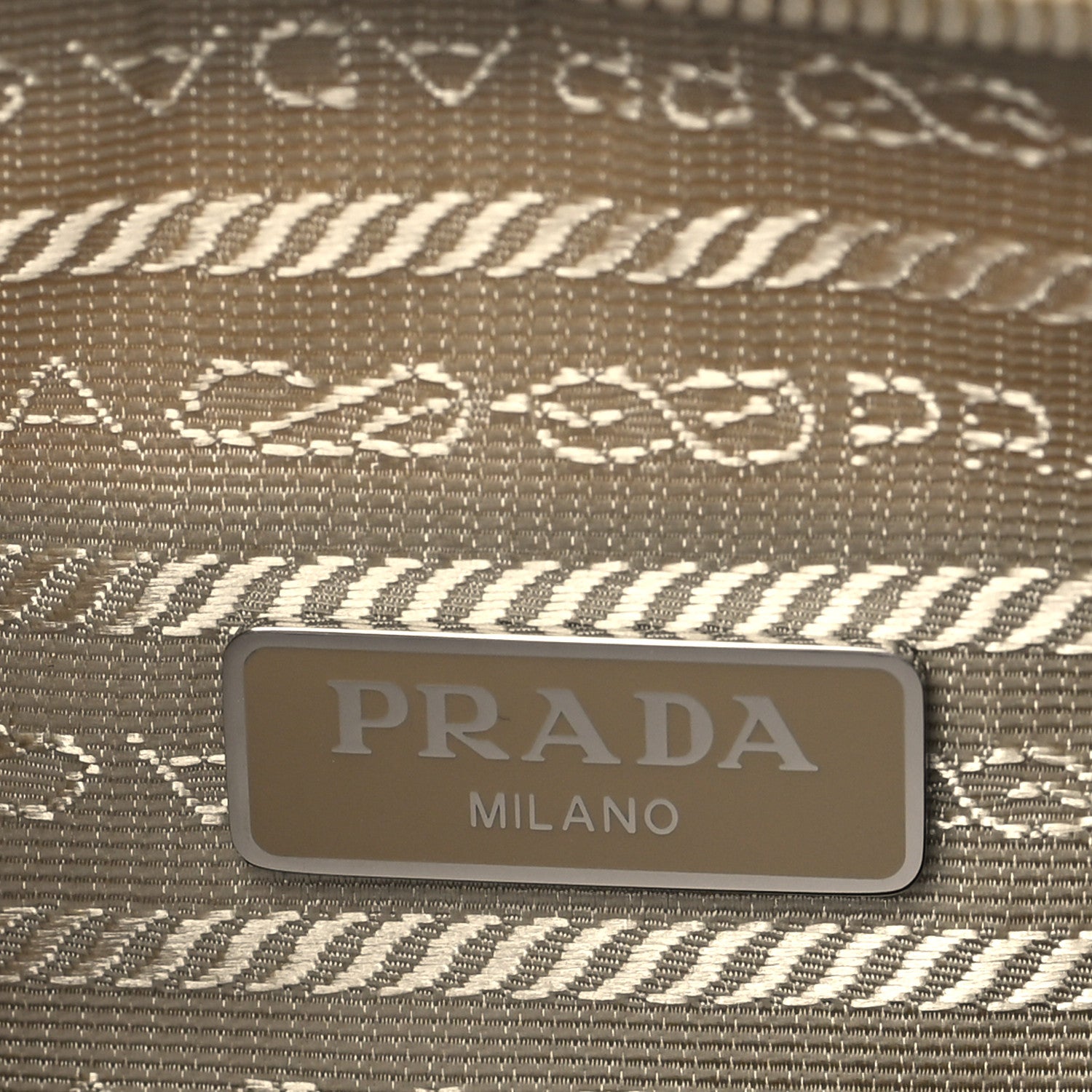 Prada Re-Nylon Saffiano Mini Re-Edition 2000 Bag Deserto 6 of 11