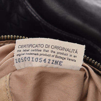 Bottega Veneta Nappa Intrecciato Shoulder Bag Black 9 of 17