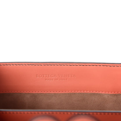 Bottega Veneta French Calfskin Intrecciato Wingtip City Knot Bag Hibiscus Black 6 of 9