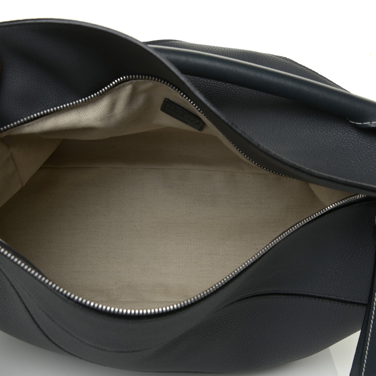 Loewe Calfskin Large Puzzle Bag Grey 5 of 11