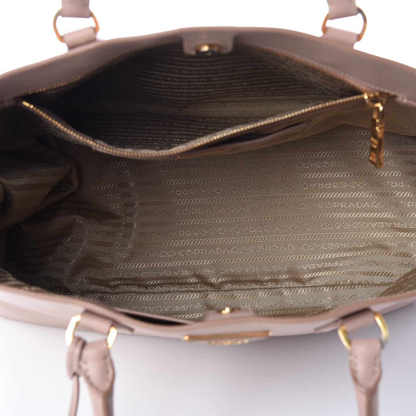 Saffiano Lux Large Tote Cammeo