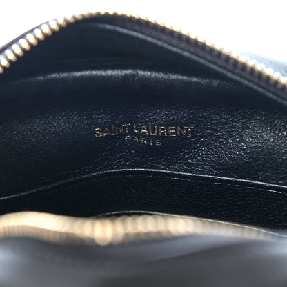 Saint Laurent Nappa Monogram Blogger Bag New Vert Fonce 6 of 9