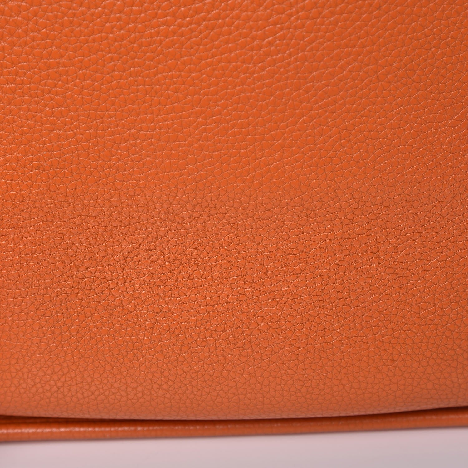 Hermes Taurillon Clemence Evelyne PM Orange 10 of 17