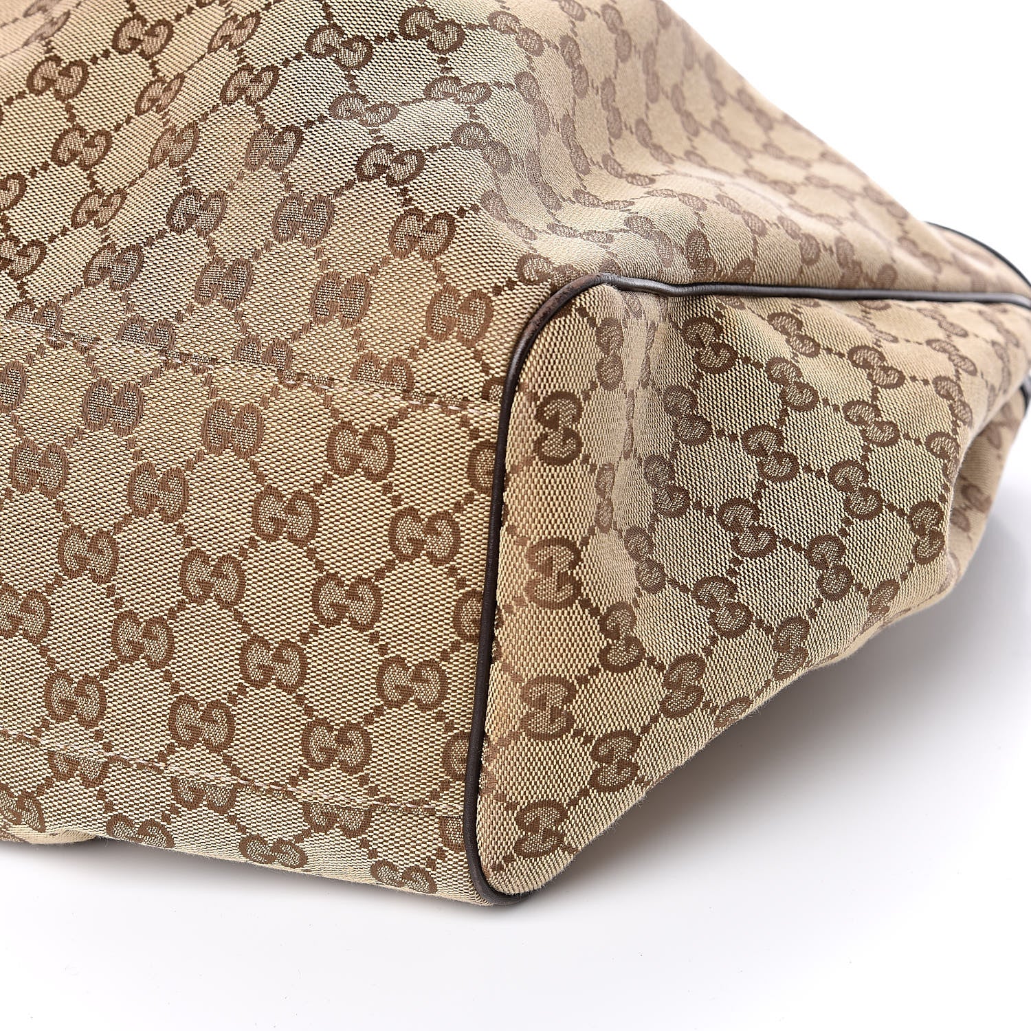 Gucci Monogram Large Sukey Tote Dark Brown 9 of 10