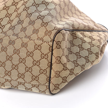 Gucci Monogram Large Sukey Tote Dark Brown 9 of 10