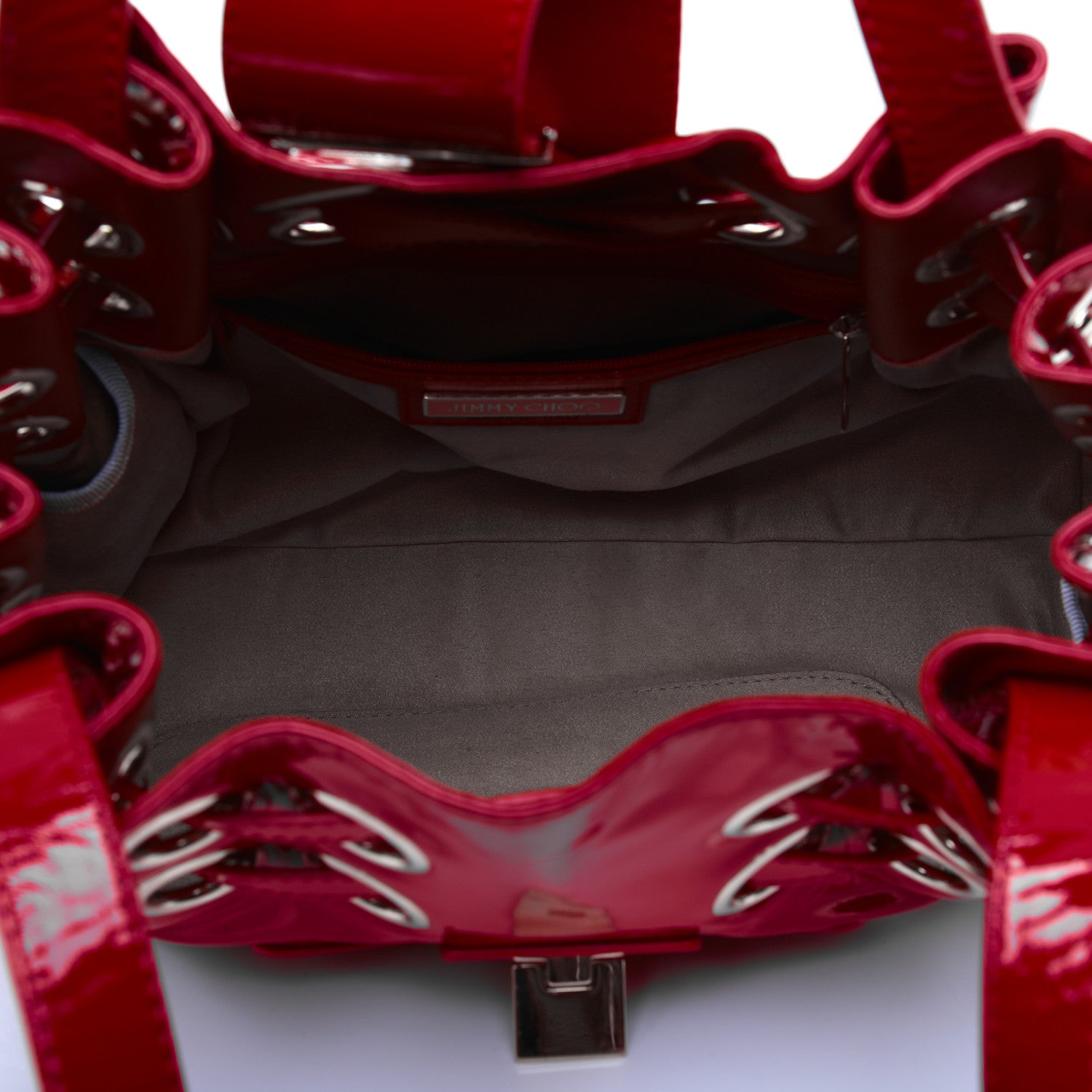 Jimmy Choo Patent Ramona Red 5 of 12