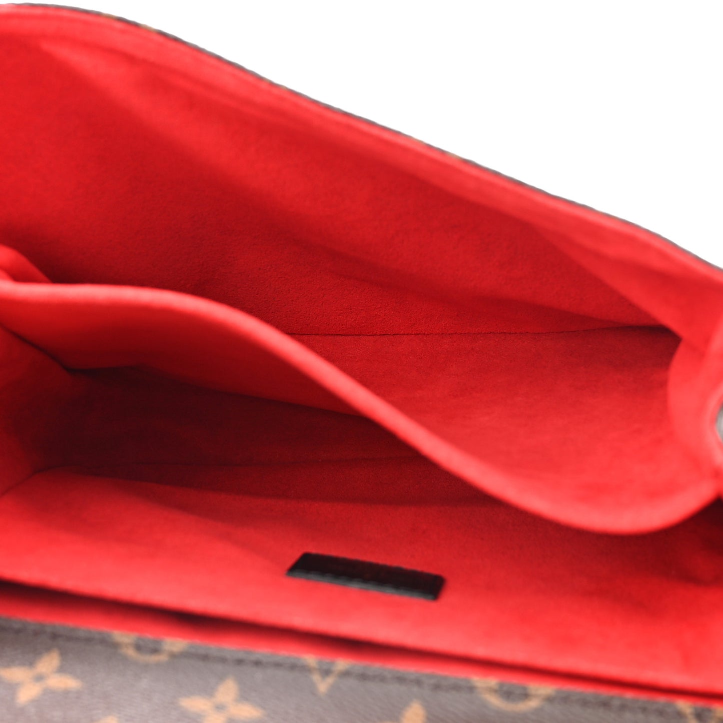 Monogram Braided Pochette Metis Coquelicot