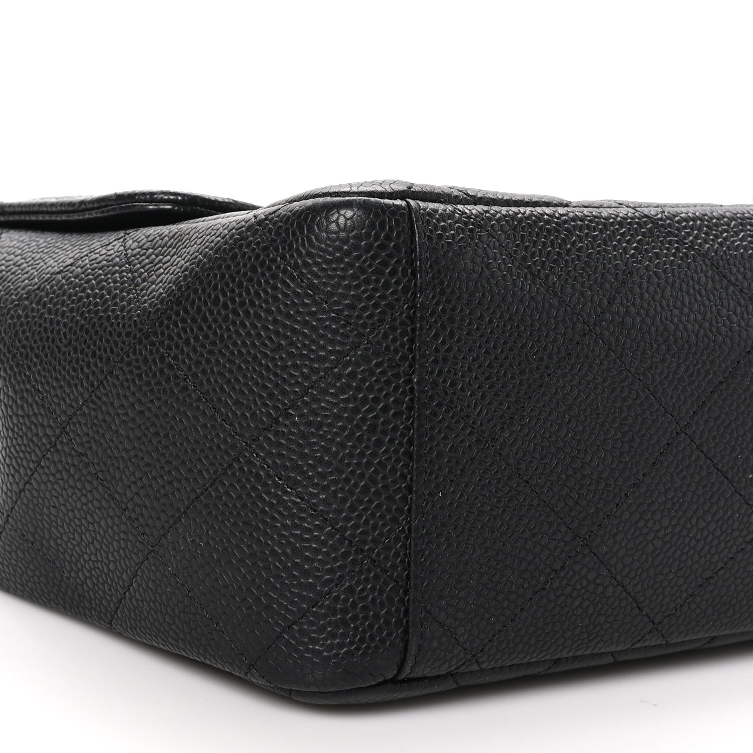 Chanel Caviar Quilted Maxi Single Flap Black 9 of 10