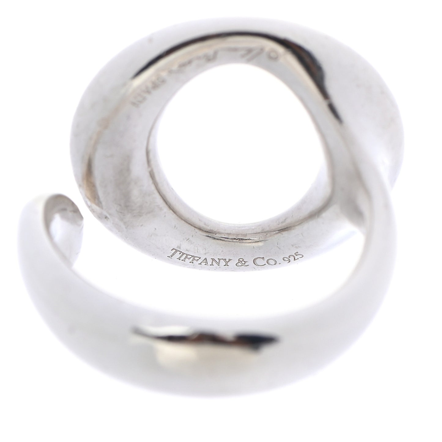 Sterling Silver Elsa Peretti Sevillana Ring 52 6