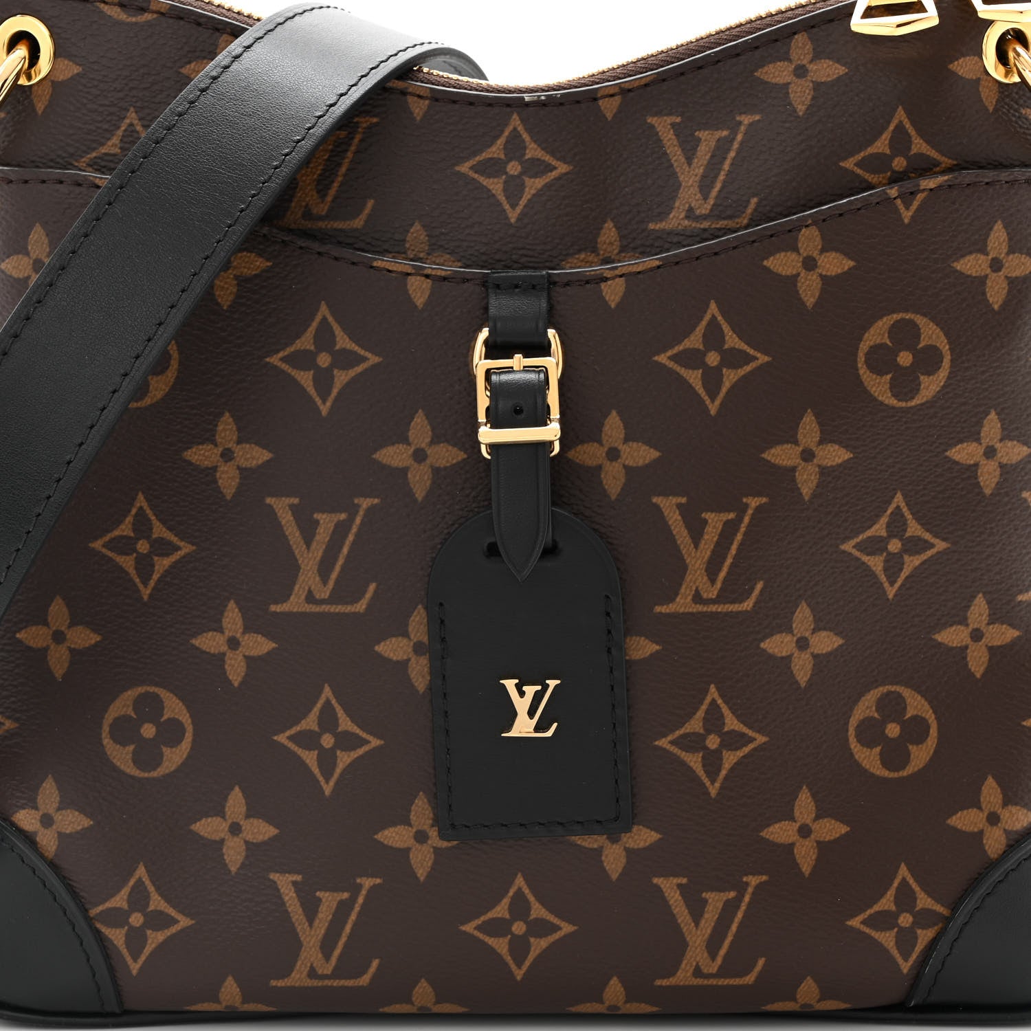 Louis Vuitton Monogram Odeon PM Black 6 of 11