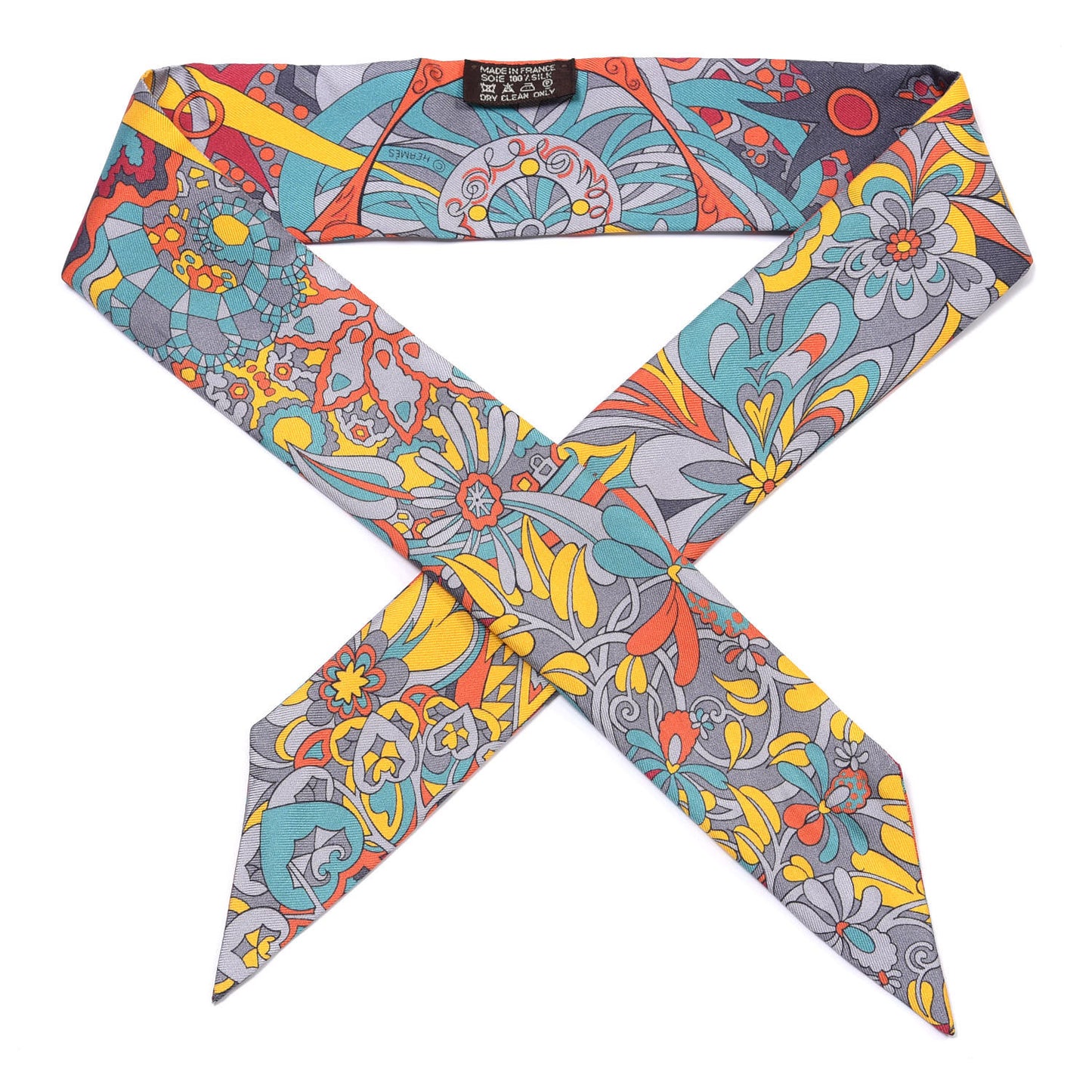 Silk L'Ivresse De L'Infini Twilly Gris Orange Canard