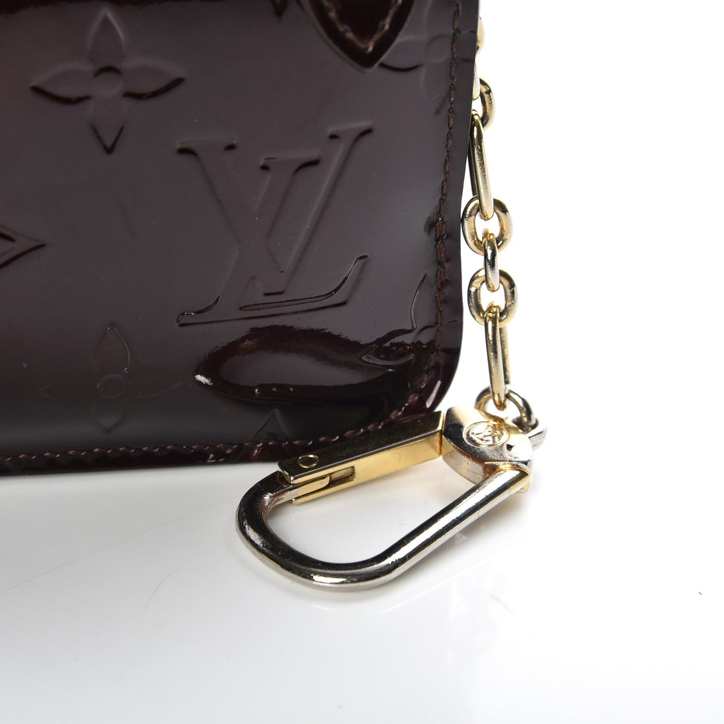 Vernis Key Pouch Amarante