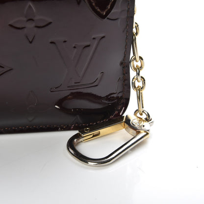 Louis Vuitton Vernis Key Pouch Amarante 8 of 9