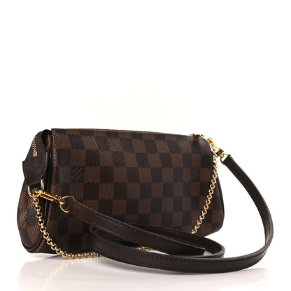 Louis Vuitton Damier Ebene Eva Clutch 3 of 9