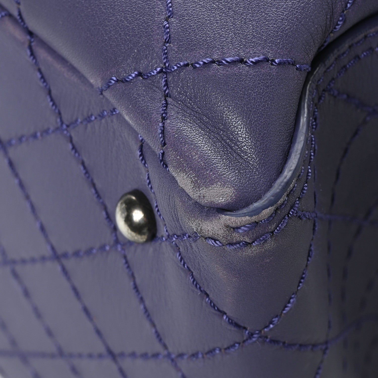 Chanel Calfskin CC Pocket Tote Purple 11 of 11