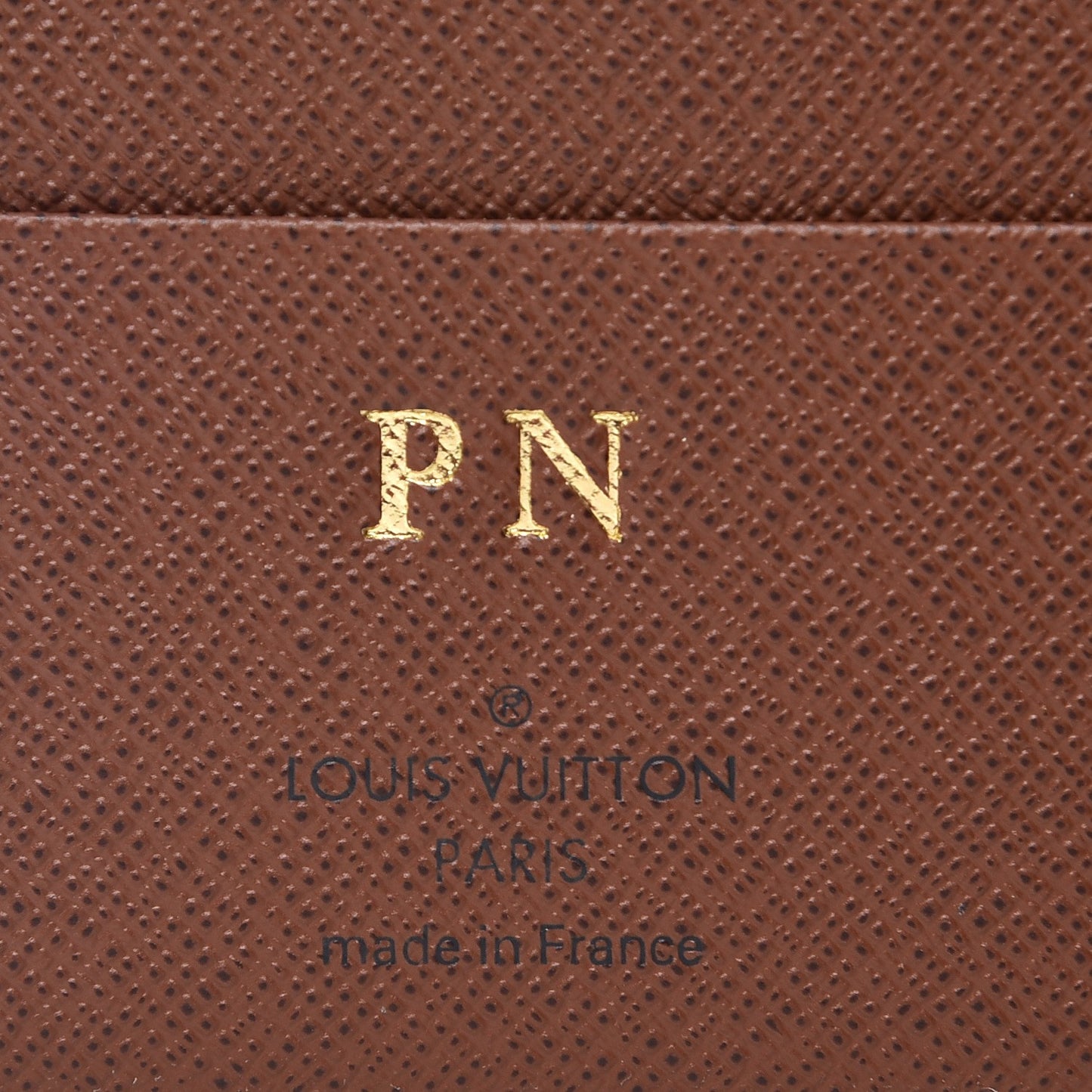 Monogram Passport Cover