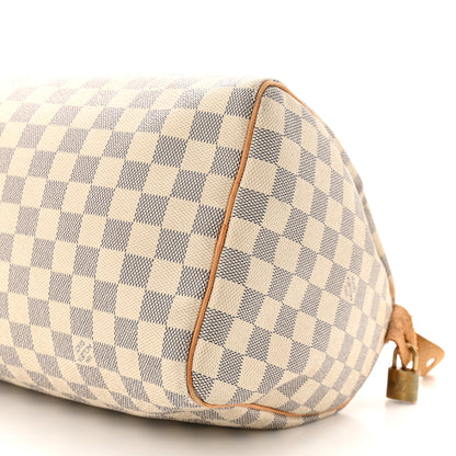 Louis Vuitton Damier Azur Speedy 30 10 of 13