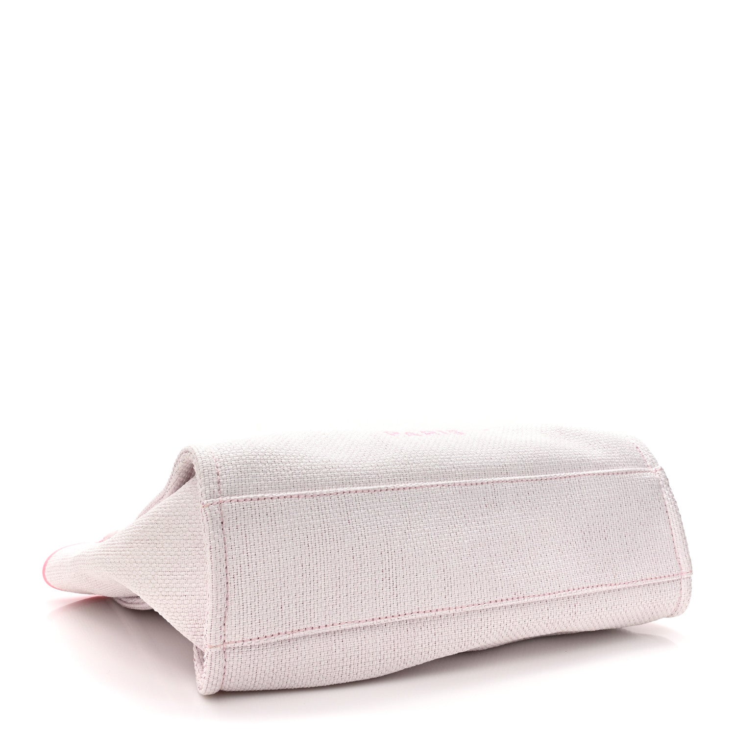 Chanel Canvas Small Deauville Tote Light Pink 4 of 10