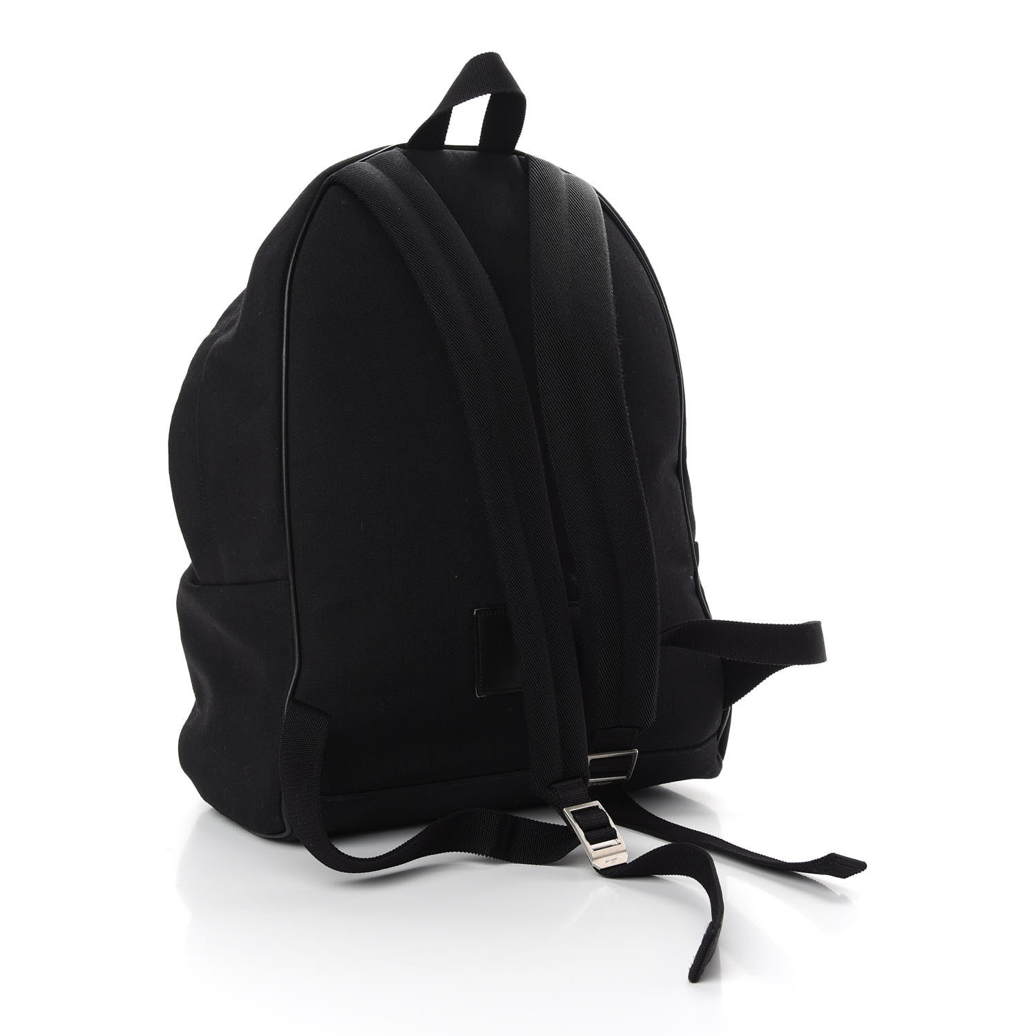 Saint Laurent Canvas City Backpack Black 3 of 12