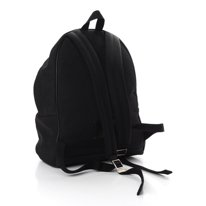 Saint Laurent Canvas City Backpack Black 3 of 12