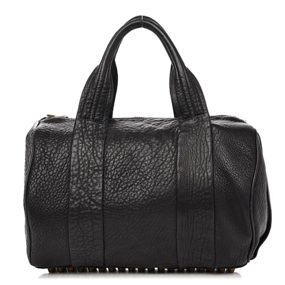 Alexander Wang Pebbled Lambskin Rocco Black Gold Hardware 1 of 13