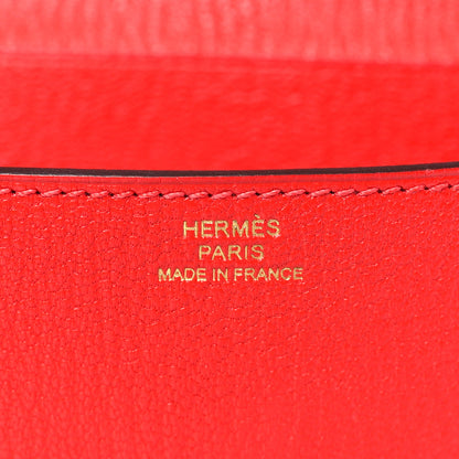 Hermes Chevre Mysore Clic 16 Wallet Rouge de Coeur 6 of 10