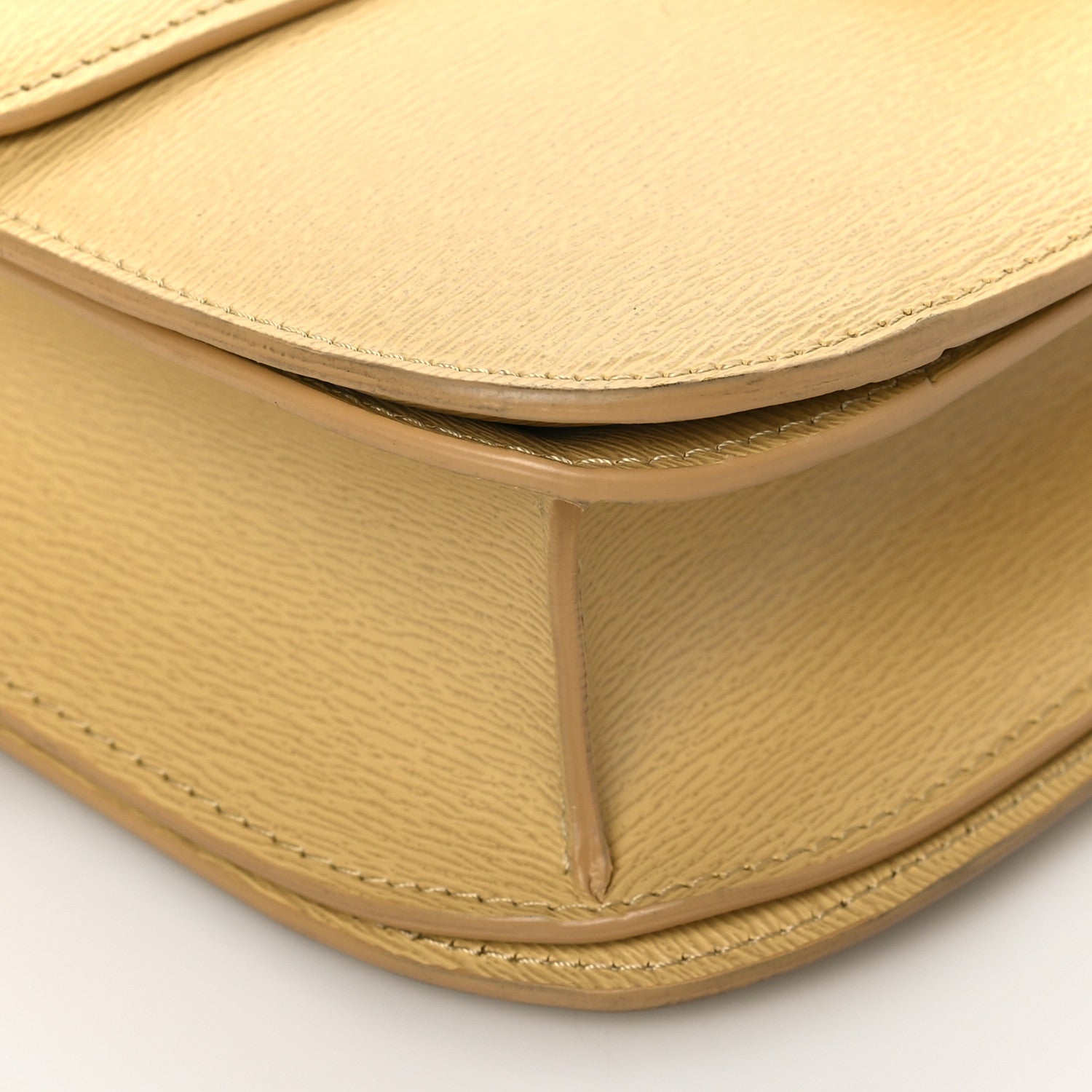Celine Box Liege Calfskin Medium Classic Box Flap Bag Sand 15 of 17