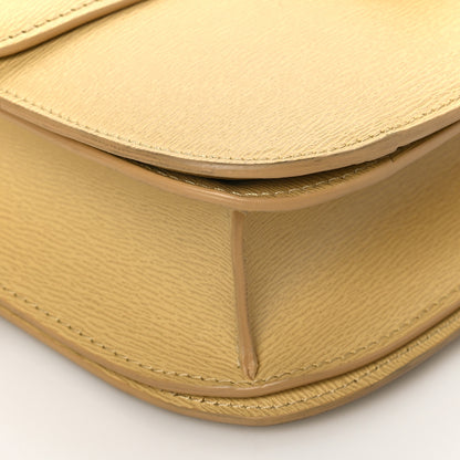 Celine Box Liege Calfskin Medium Classic Box Flap Bag Sand 15 of 17