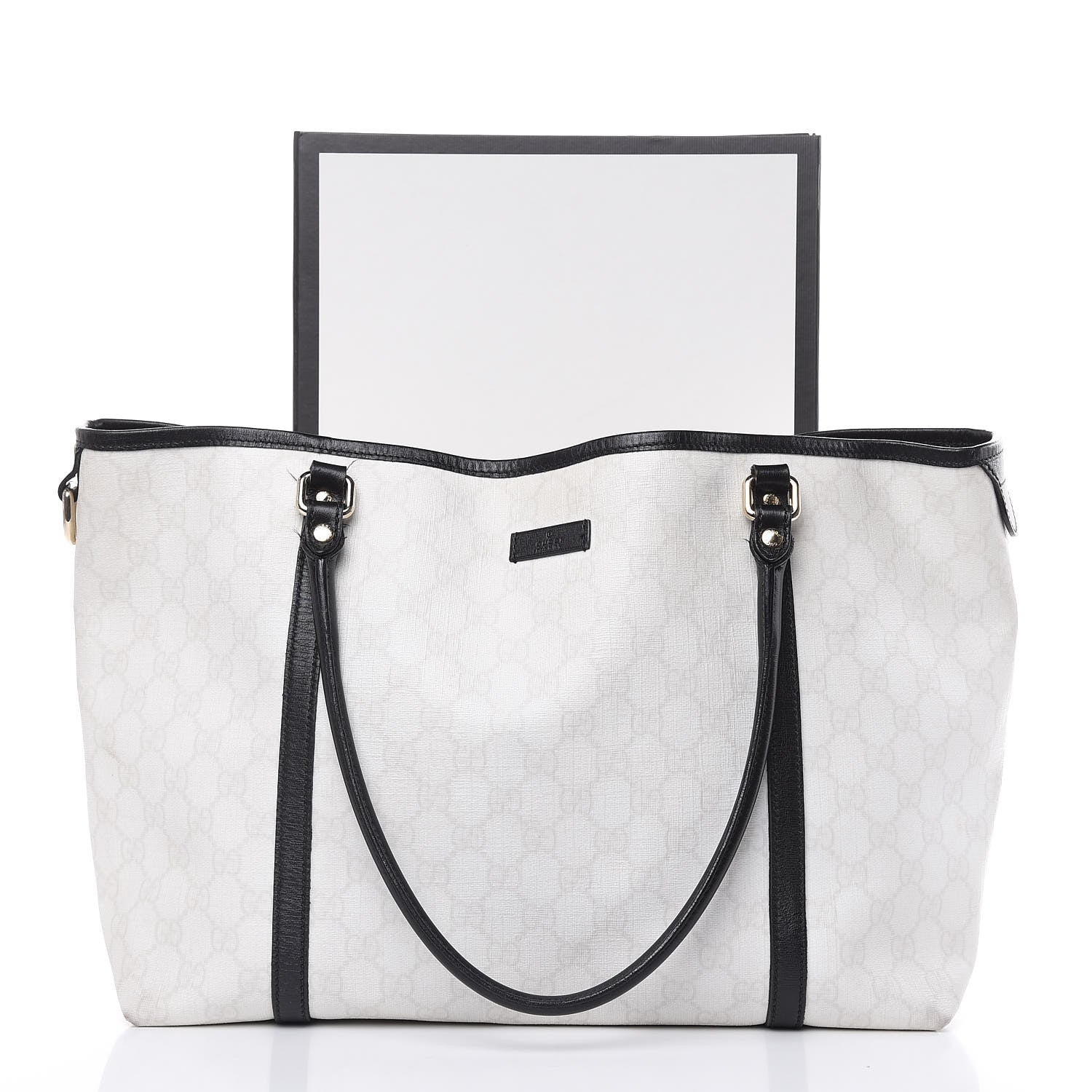 Gucci GG Plus Monogram Medium Joy Tote White 17 of 17